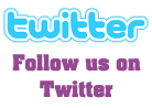 follow us on twitter